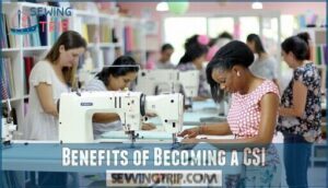 benefits of becoming a csi