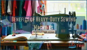 benefits of heavy-duty sewing machines