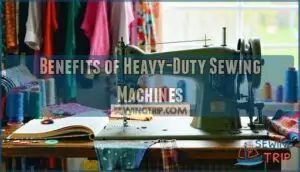 benefits of heavy-duty sewing machines