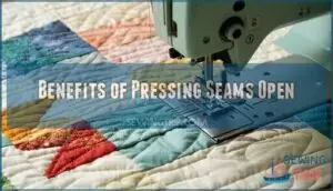 benefits of pressing seams open
