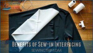 benefits of sew-in interfacing