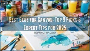 best glue for canvas