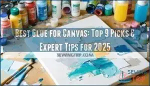 best glue for canvas
