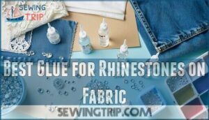best glue for rhinestones on fabric