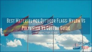 best material for outdoor flags