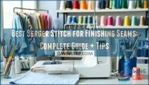 best serger stitch for finishing seams