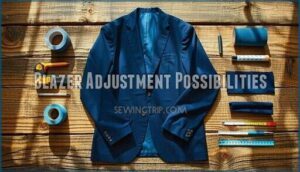 blazer adjustment possibilities