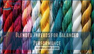 blended threads for balanced performance