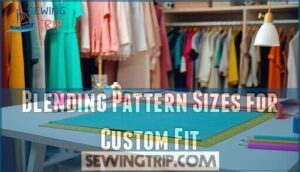 blending pattern sizes for custom fit
