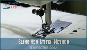 blind hem stitch method