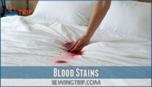 blood stains