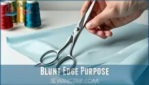 blunt edge purpose