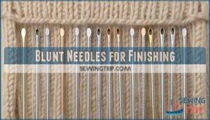 blunt needles for finishing blunt needles for finishing