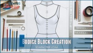 bodice block creation