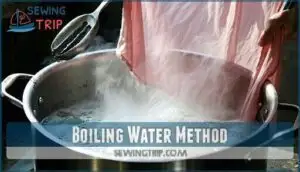 boiling water method
