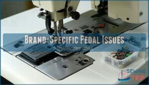 brand-specific pedal issues