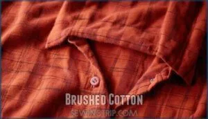 brushed cotton