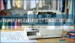 budget and versatility considerations