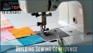 building sewing confidence