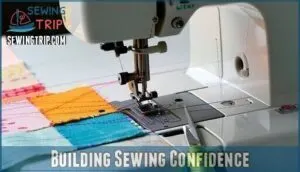building sewing confidence