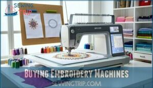 buying embroidery machines