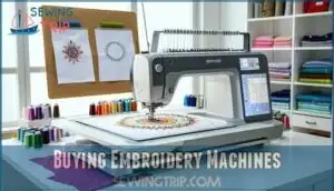 buying embroidery machines