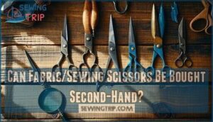 can fabric/sewing scissors be bought second-hand