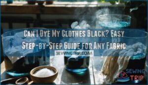 can i dye my clothes black