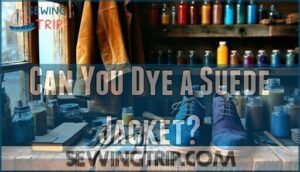 can you dye a suede jacket