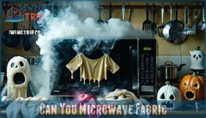 can you microwave fabric