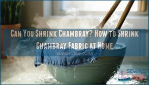 can you shrink chambray how to