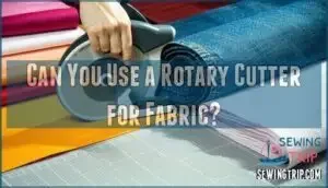 can you use a rotary cutter for fabric