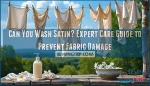 can you wash satin how to