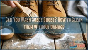 can you wash suede shoes how to