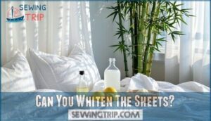 can you whiten the sheets