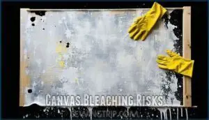 canvas bleaching risks