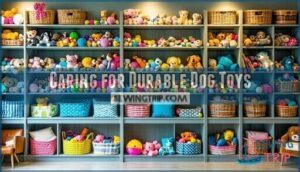 caring for durable dog toys