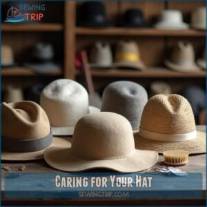 caring for your hat