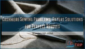 cashmere sewing problems
