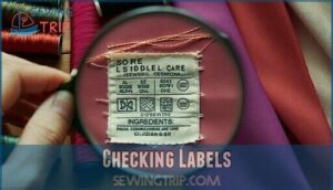 checking labels