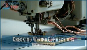 checking wiring connections
