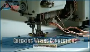 checking wiring connections