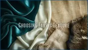 choosing fabric texture