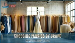 choosing fabrics by drape