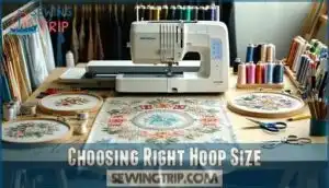 choosing right hoop size choosing right hoop size
