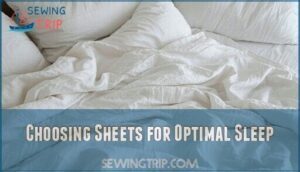 choosing sheets for optimal sleep