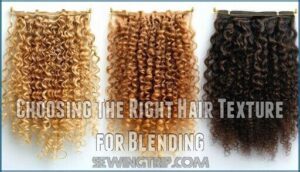 choosing the right hair texture for blending