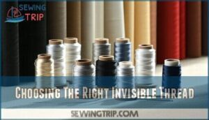 choosing the right invisible thread