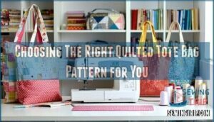 choosing the right quilted tote bag pattern for you
