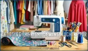 choosing the right sewing machine for your needs
